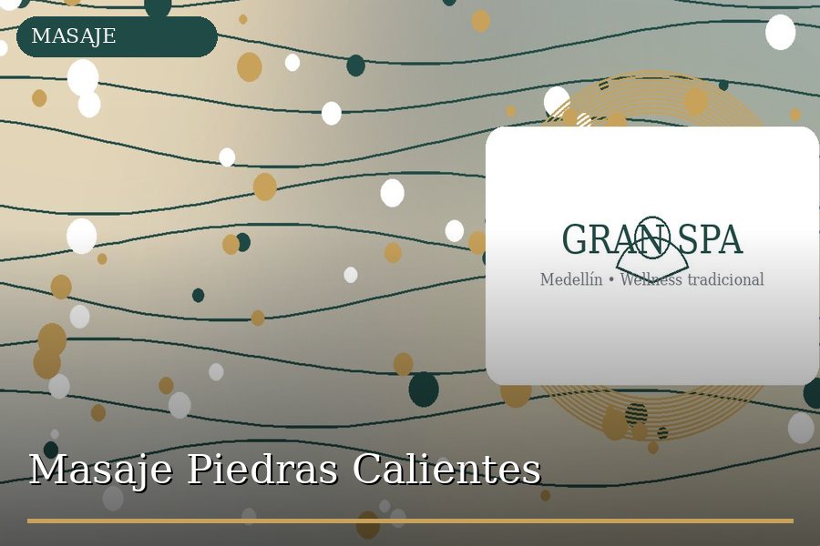 Masaje Piedras Calientes en Medellín - Gran Spa