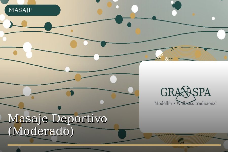 Masaje Deportivo (Moderado) en Medellín - Gran Spa