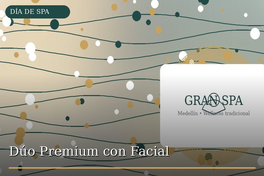 Dúo Premium con Facial en Medellín - Gran Spa