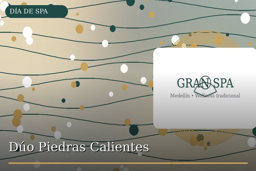 Dúo Piedras Calientes en Medellín - Gran Spa