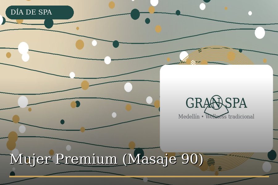 Mujer Premium (Masaje 90) en Medellín - Gran Spa