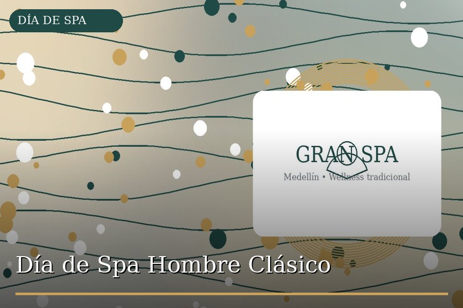 Día de Spa Hombre Clásico en Medellín - Gran Spa